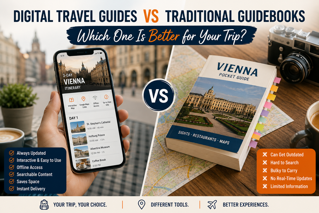 Digital Travel Guides vs Traditional Guidebooks: Which One Is Better for Your Trip?